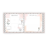 Wildflower Meadow Luxury Memory Baby Book View Inside